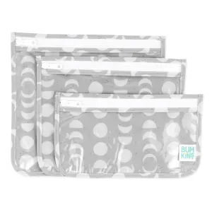 Bumkins, A4 Lunar Gray, 3 Piece Assortment