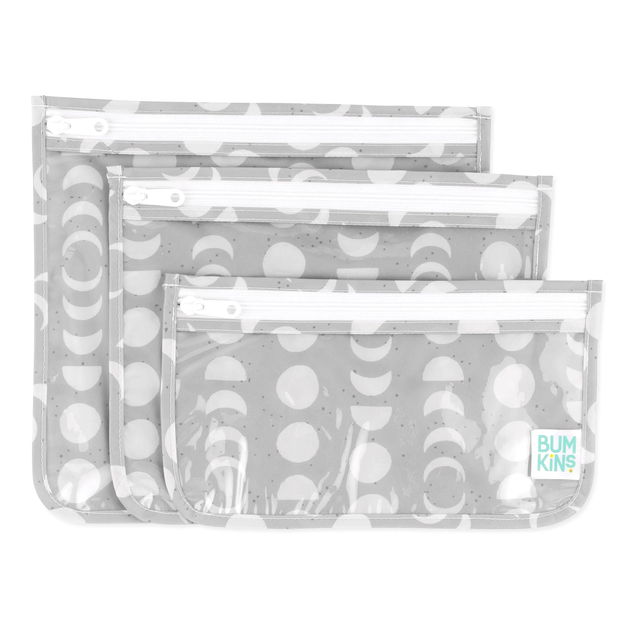 Bumkins, A4 Lunar Gray, 3 Piece Assortment