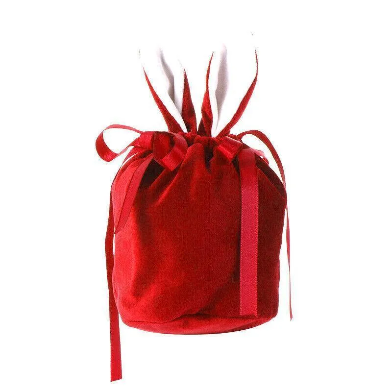 Bunny Ears Candy Bags 1PC 4Colours Flannelette L/S
