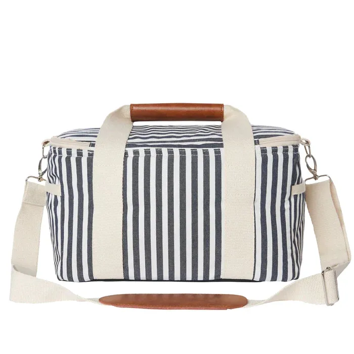 Business And Pleasure Co Premium Cooler - Laurens Navy Stripe