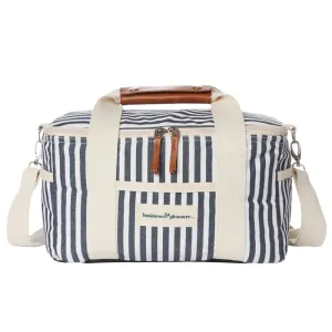 Business And Pleasure Co Premium Cooler - Laurens Navy Stripe
