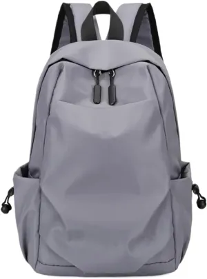 Business Backpack Men And Women Fashion Black Shoulder School Bag For Sports Travel Backpacks Mountaineering Bag(Gray)
