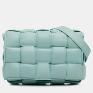 Calfskin Intrecciato Padded Cassette Crossbody