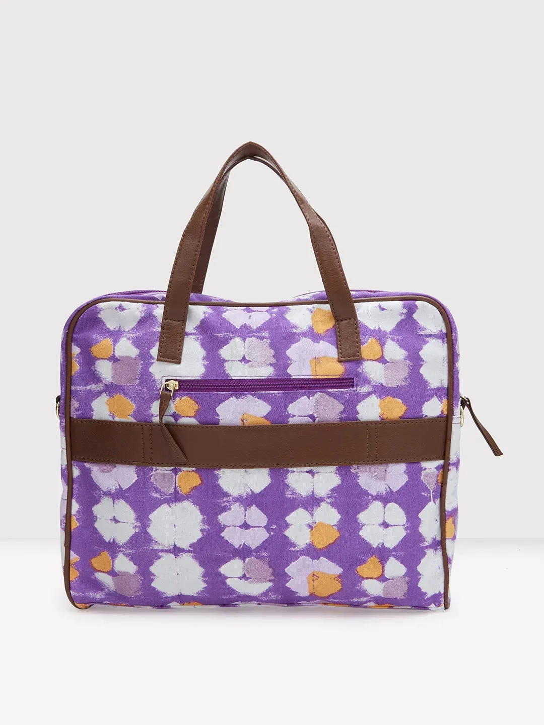 Caprese Enora Large Purple Laptop Bag
