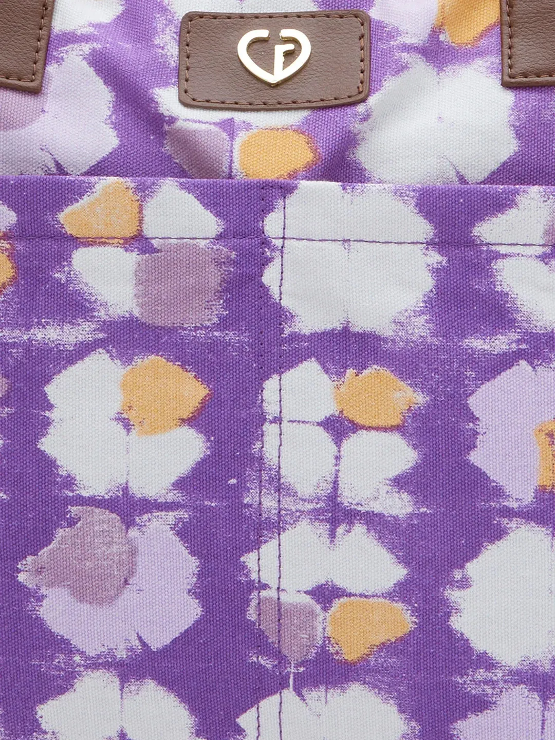 Caprese Enora Large Purple Laptop Bag