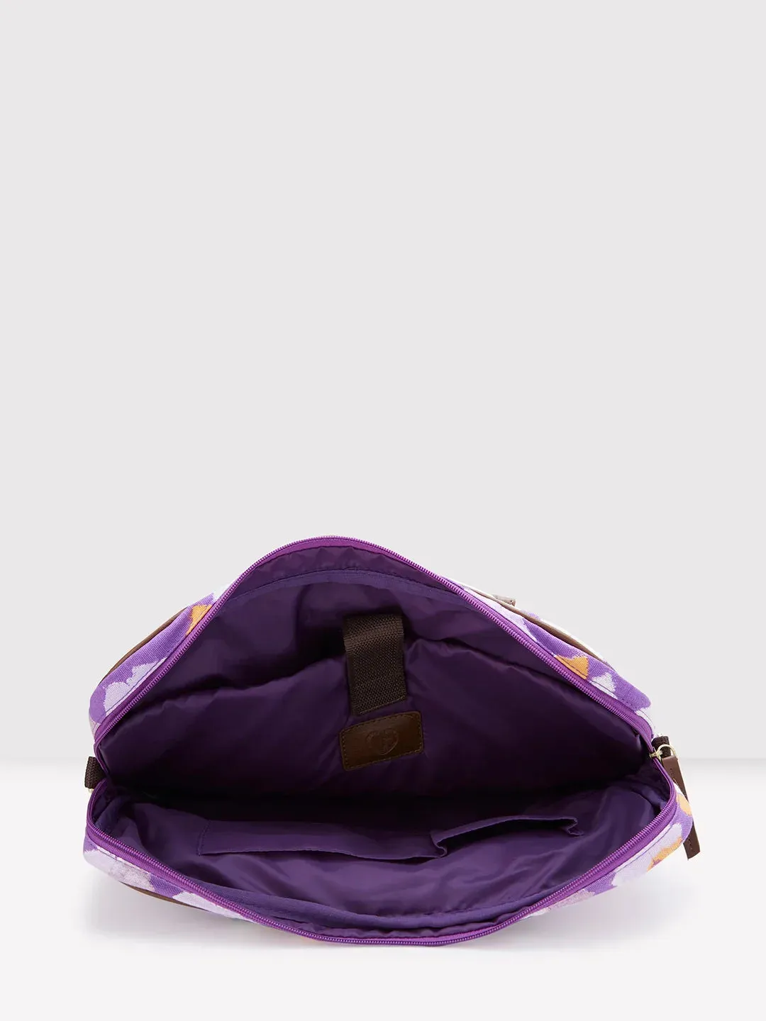 Caprese Enora Large Purple Laptop Bag