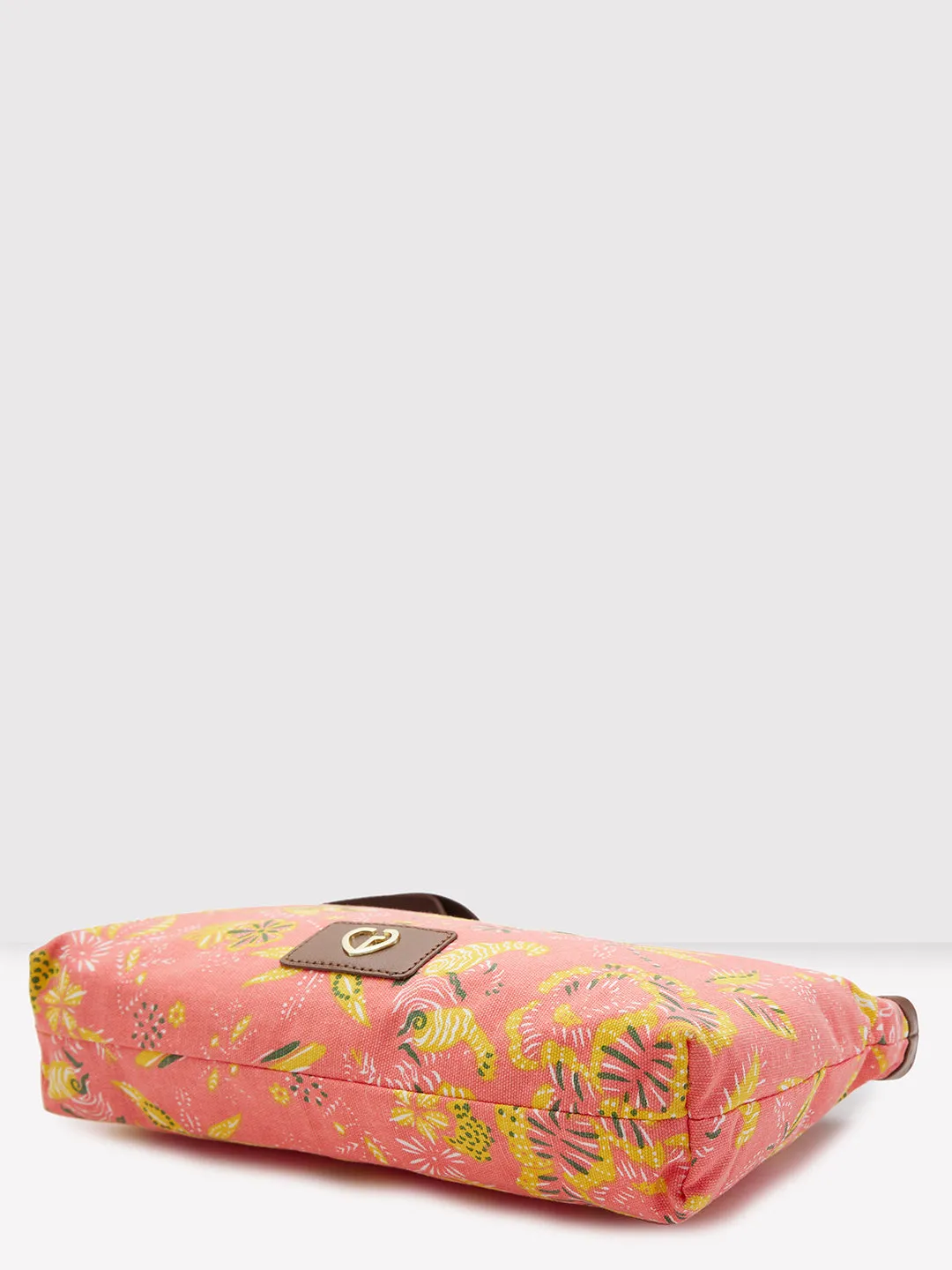 Caprese Hazel Large Coral Sling Bag
