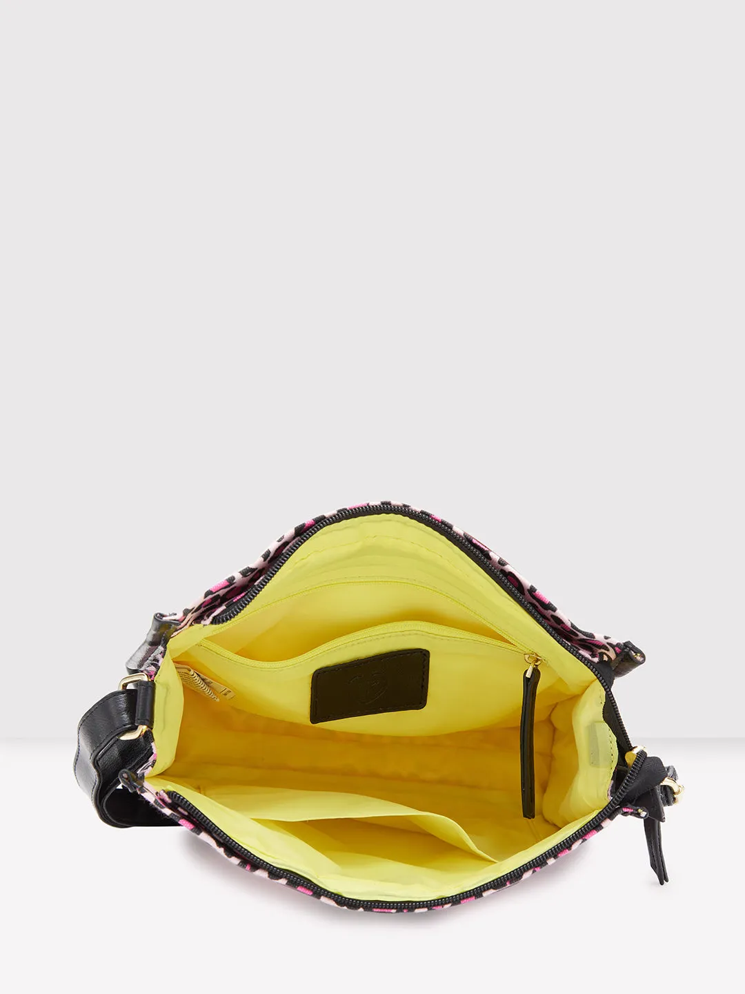 Caprese Karel Medium Fuschia Sling Bag