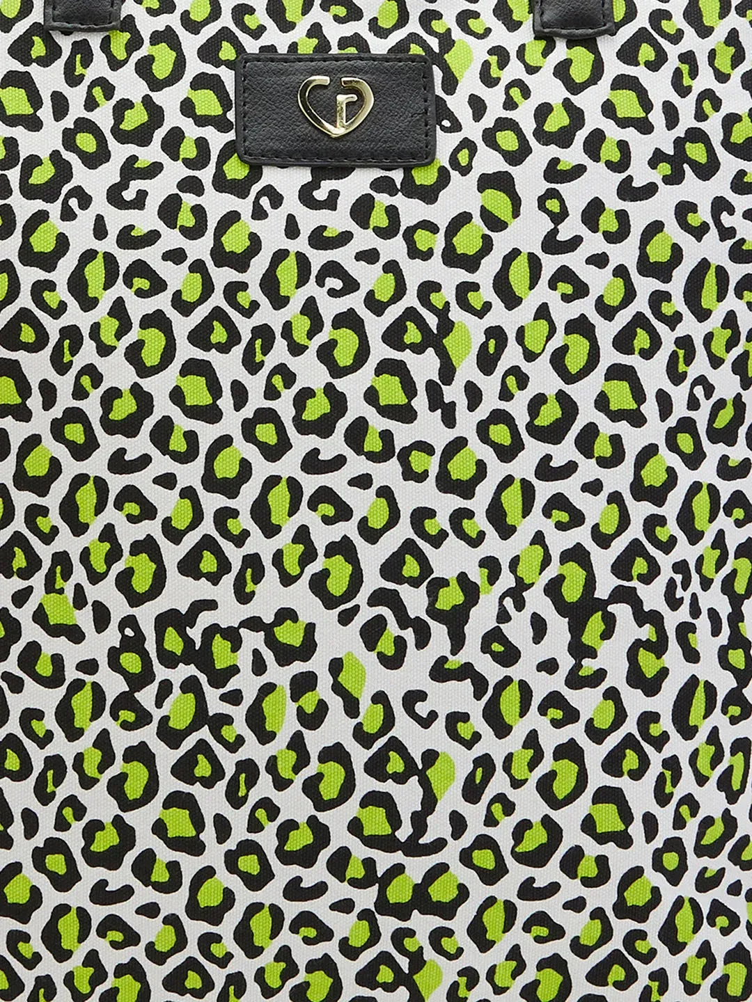 Caprese Karel Medium Lime Green Tote Bag