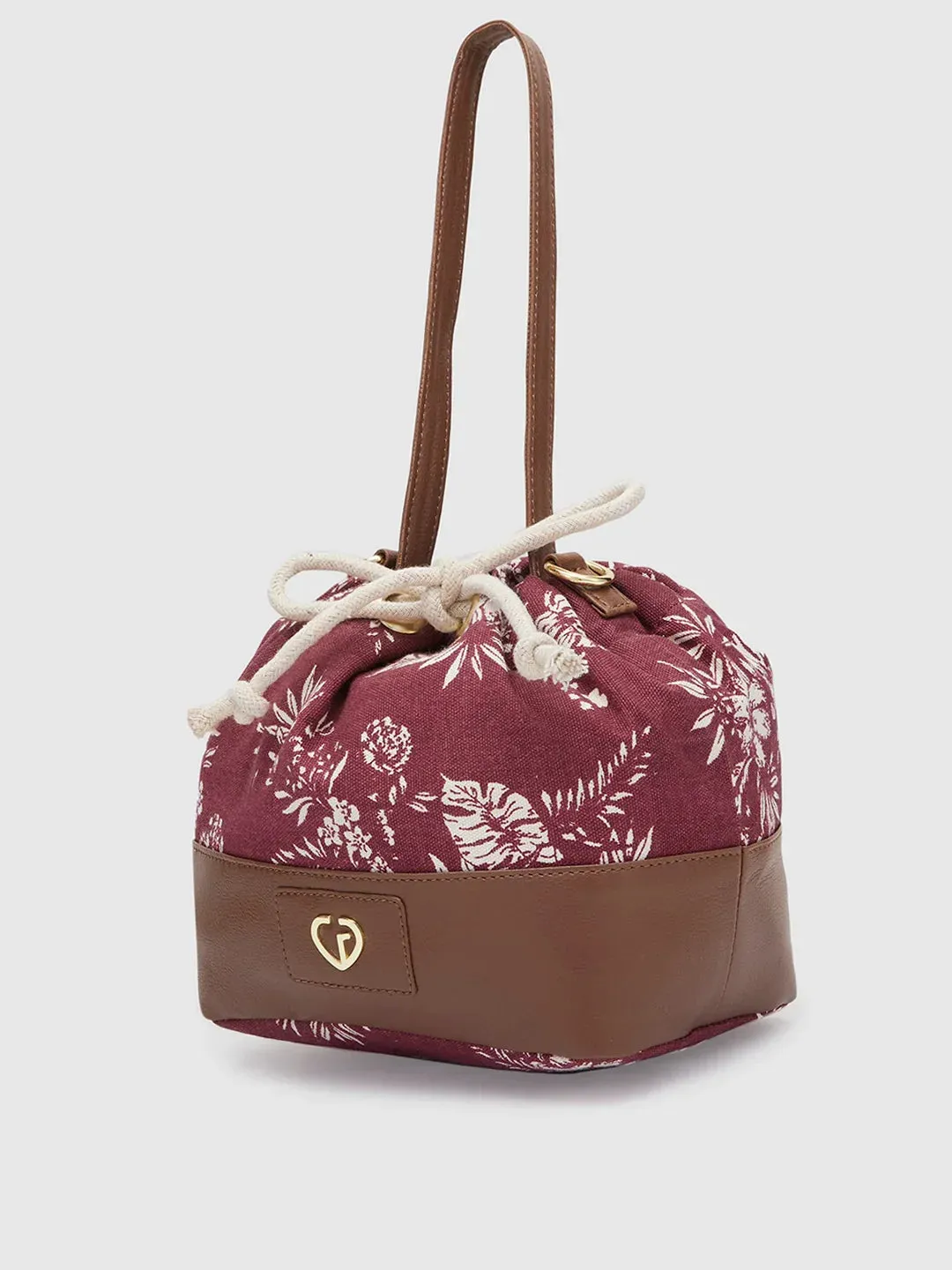 Caprese Kendall Large Maroon Sling Bag