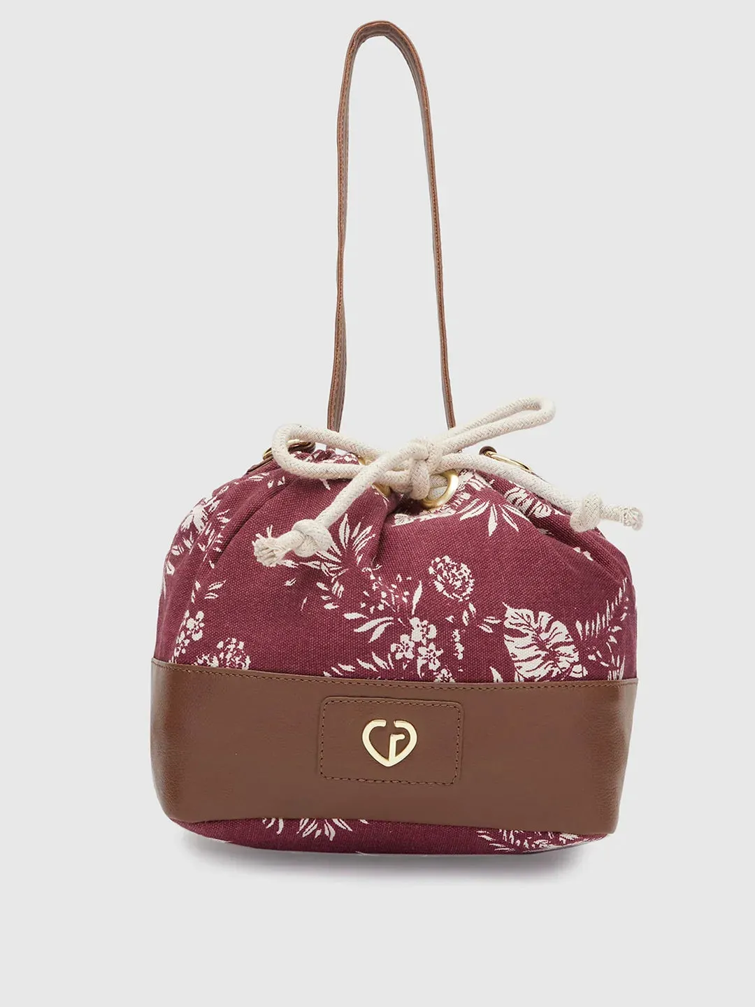 Caprese Kendall Large Maroon Sling Bag