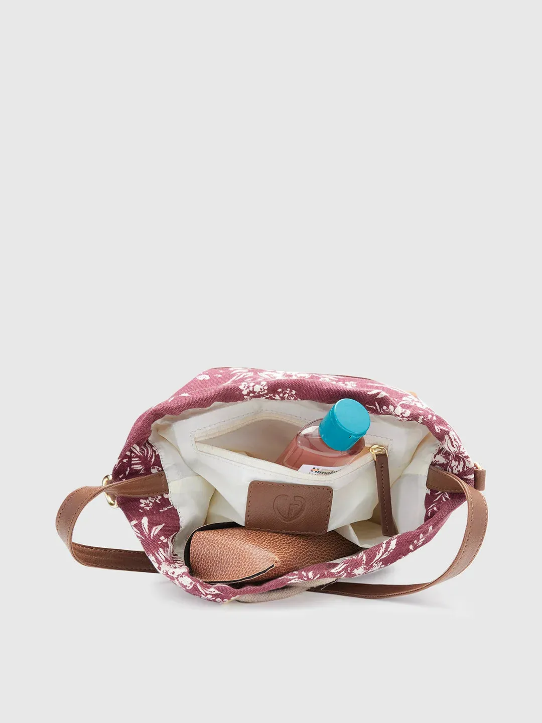 Caprese Kendall Large Maroon Sling Bag