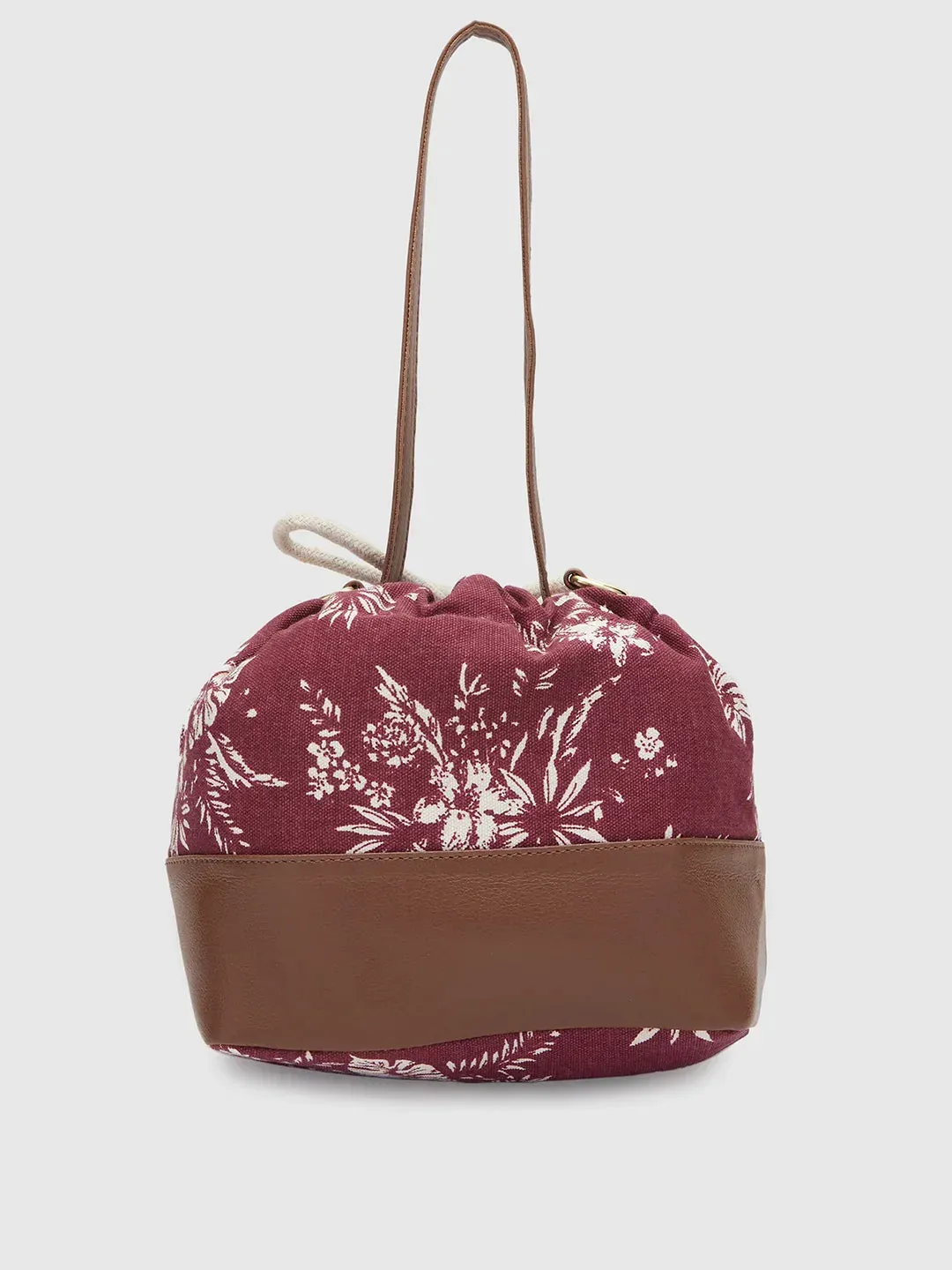 Caprese Kendall Large Maroon Sling Bag