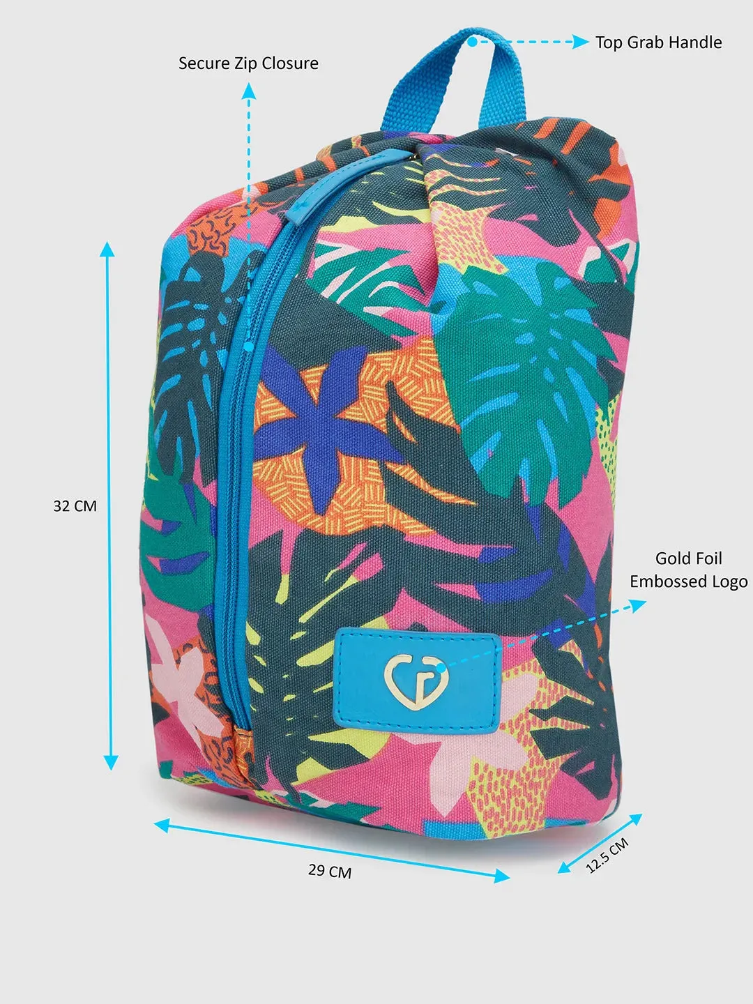 Caprese Octavia Small Fuchsia Backpack