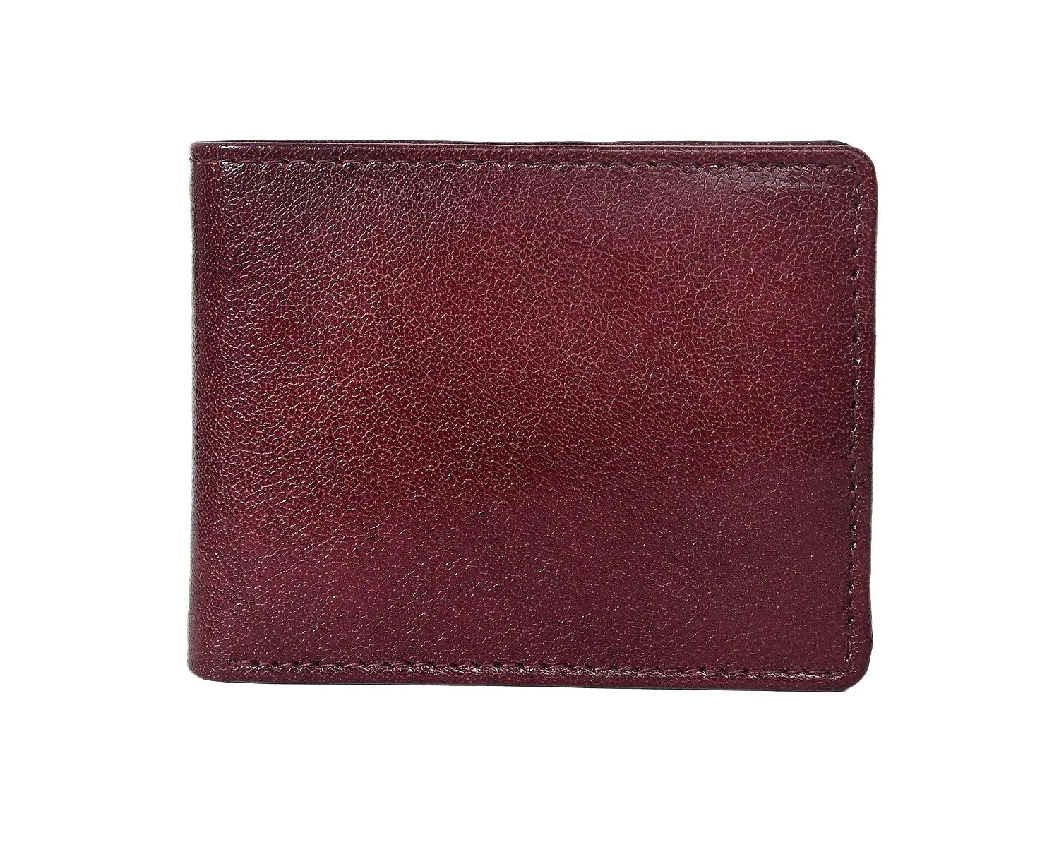 Celtic Dark Brown Color Pure Leather Wallet For Men,  Art:- LA-1387