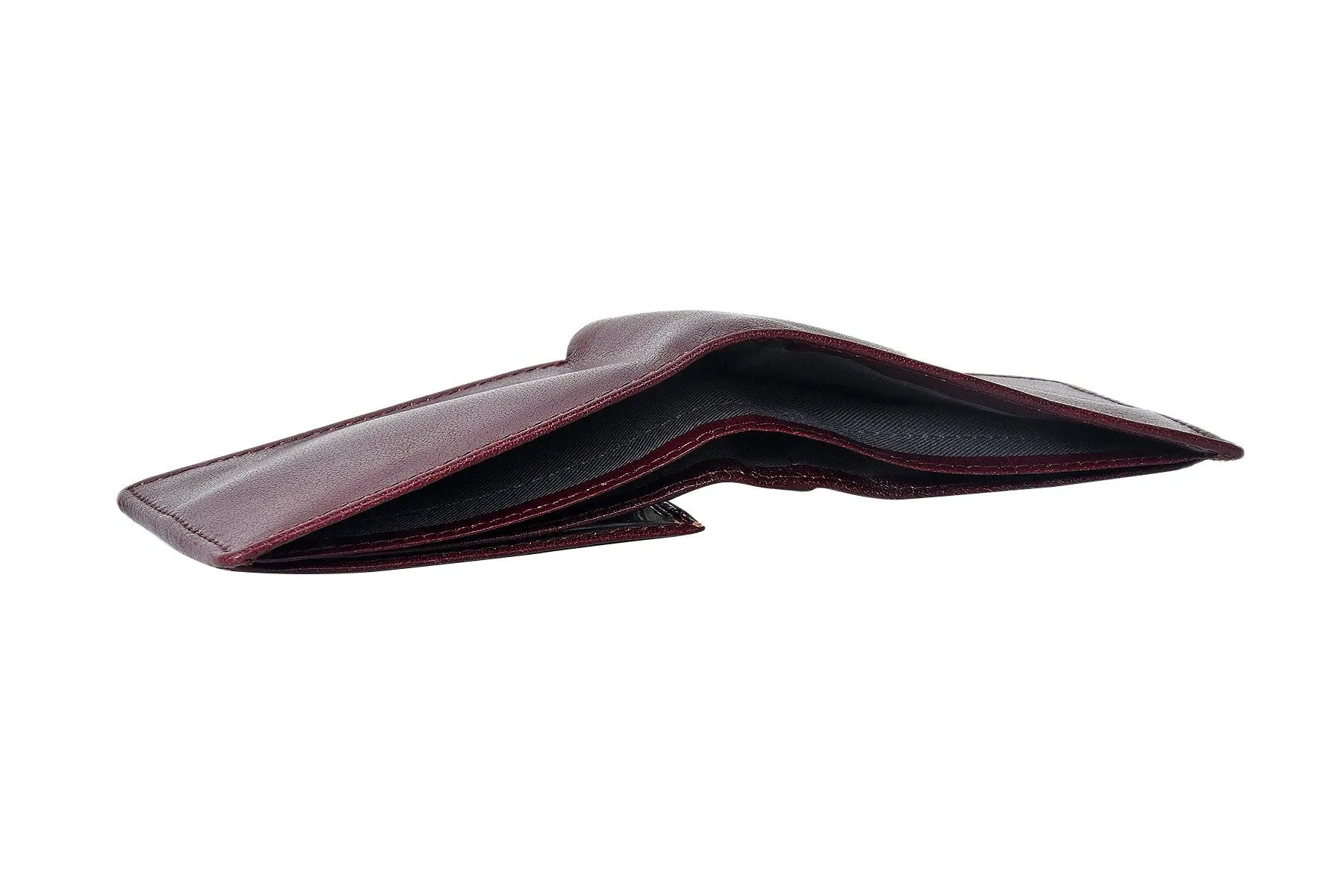 Celtic Dark Brown Color Pure Leather Wallet For Men,  Art:- LA-1387