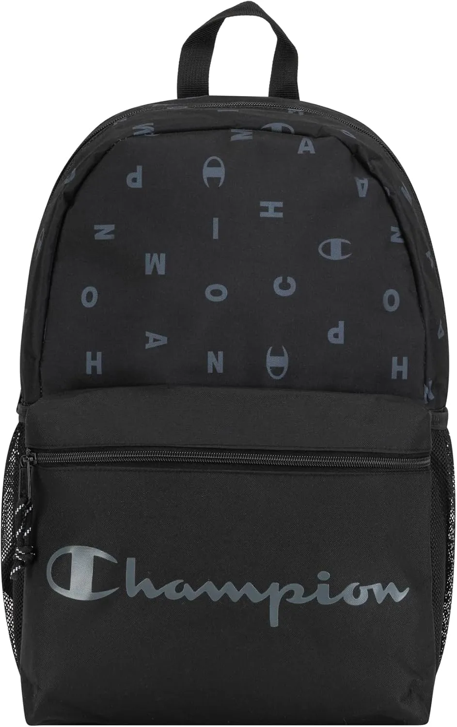 Champion Merit Backpack, Black/Grey, One Size