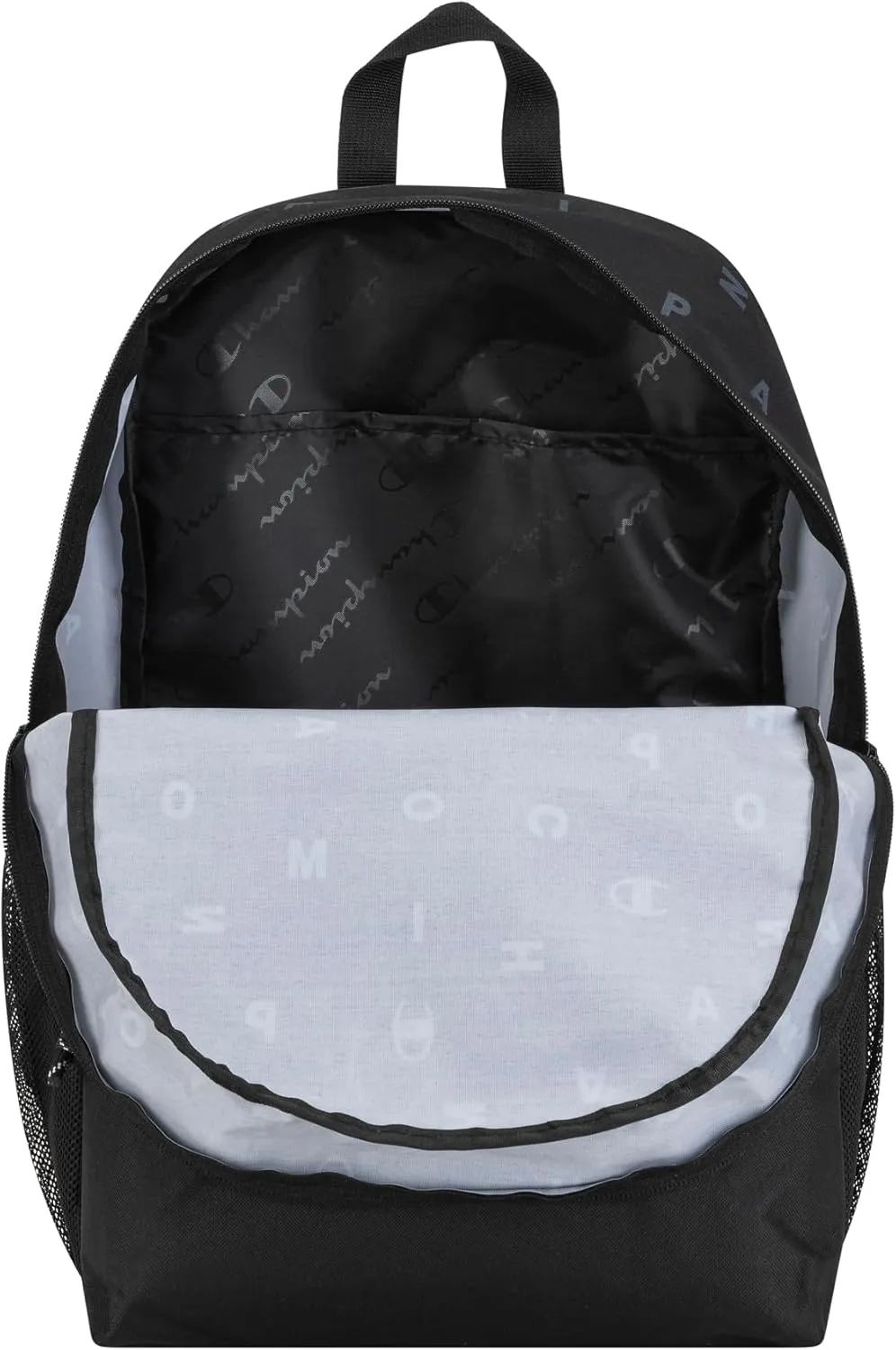 Champion Merit Backpack, Black/Grey, One Size