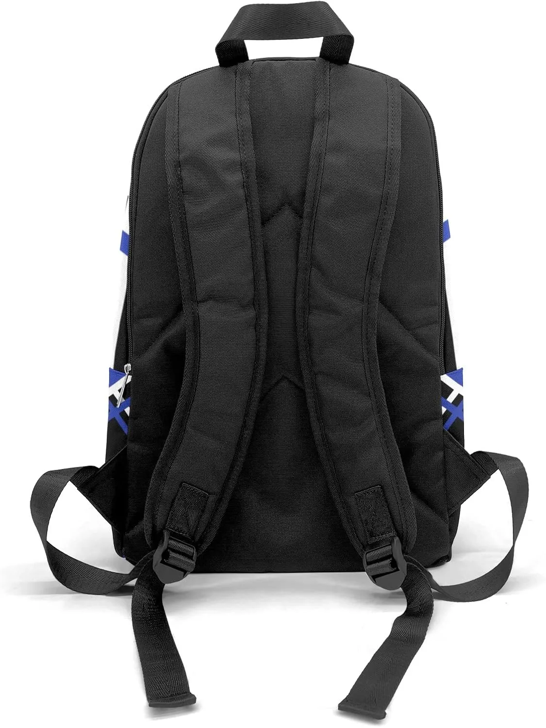 Cheerleader Cheer Blue 1 Personalized Backpack for Teen Boys Girls,Custom Travel Backpack Bookbag Casual Bag Name Gift