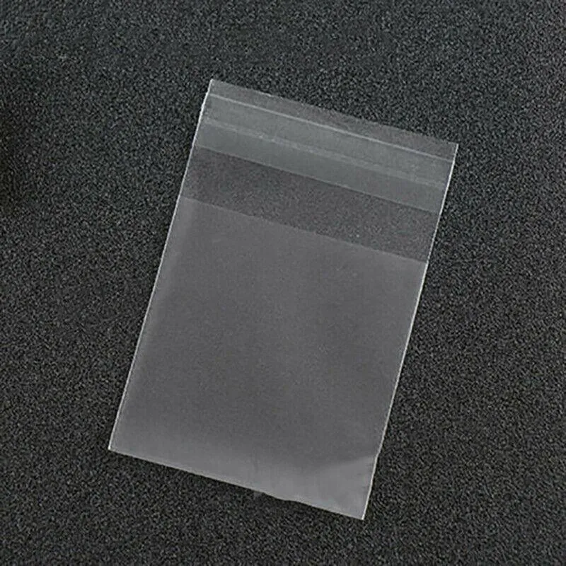 Clear Plastic Self Adhesive Candy Packaging Bags 100PCS