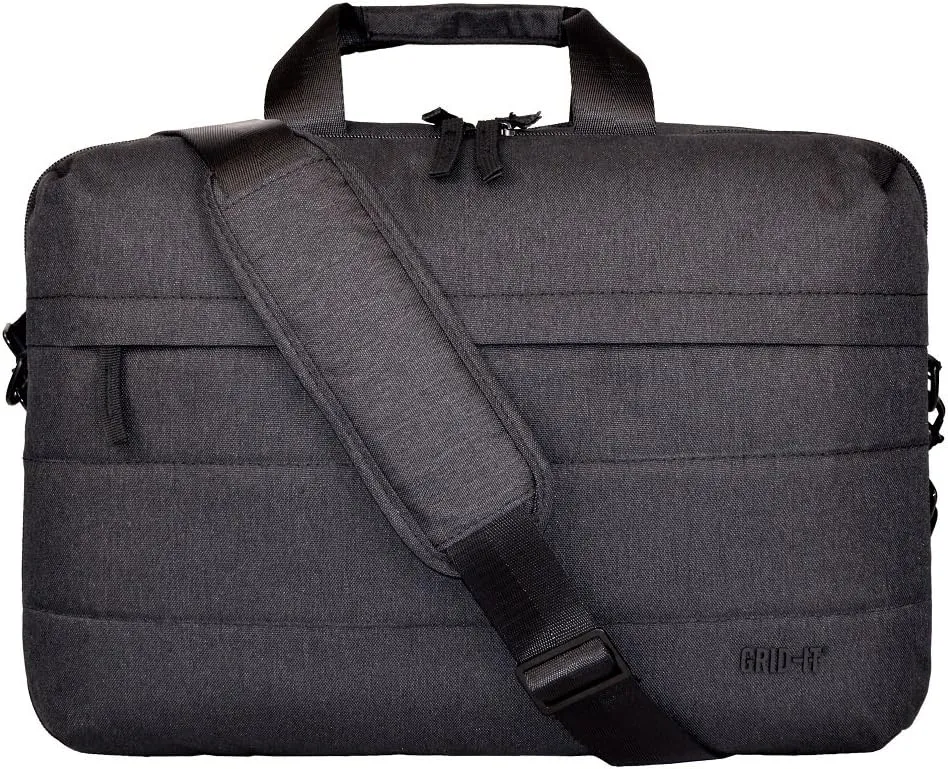 Cocoon CLB3650CH TECH 16" Brief with Built-in Grid-IT!® Accessory Organizer (Charcoal)