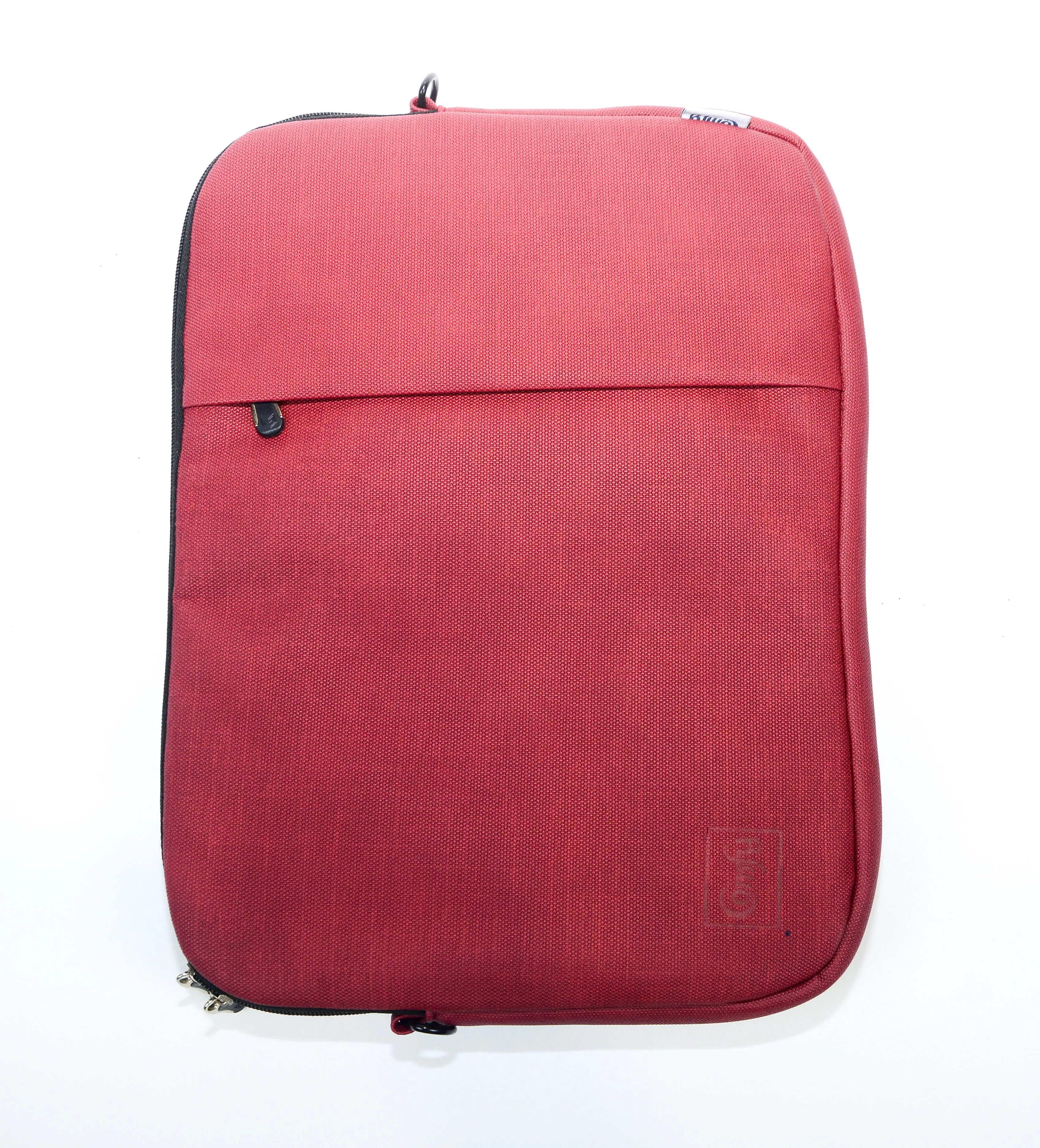 Comfy Leather Laptop Sleeve - Burgundy
