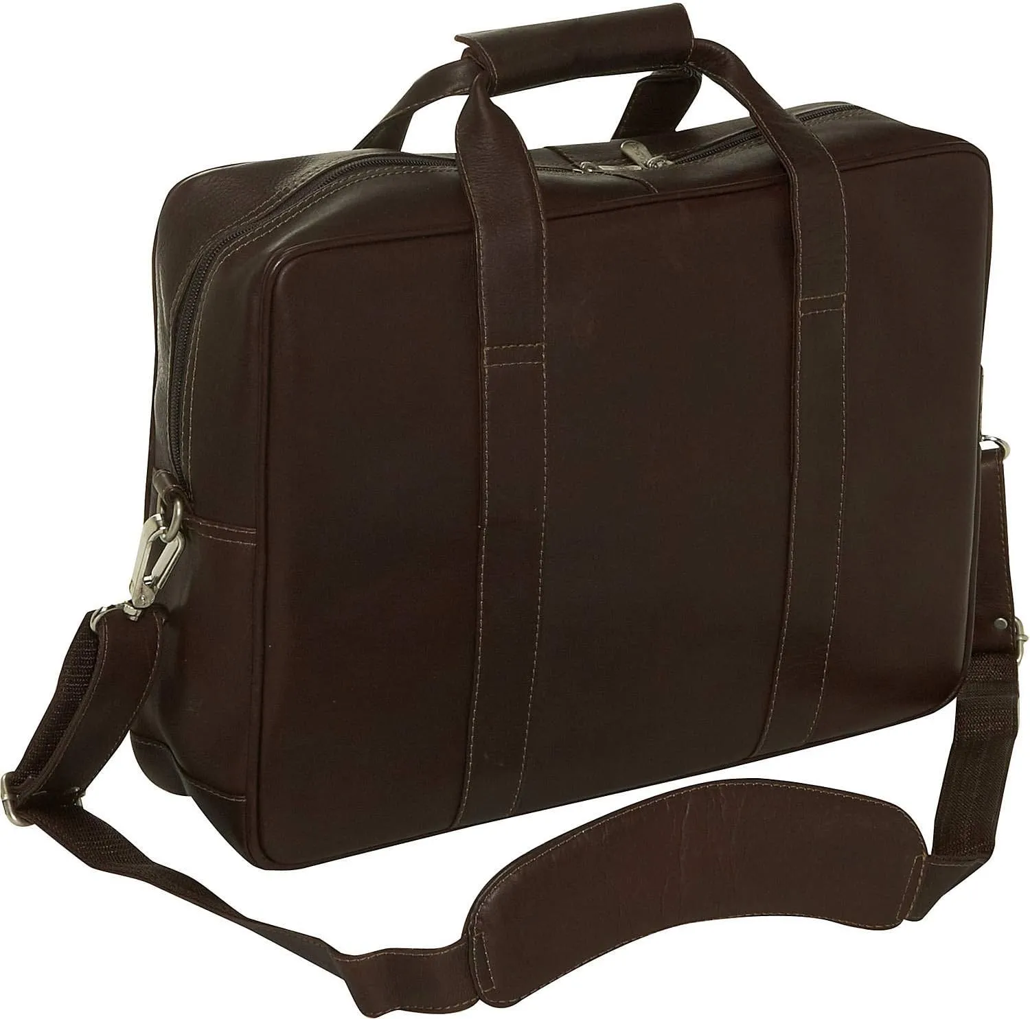 Computer Briefcase, Chocolate, One Size