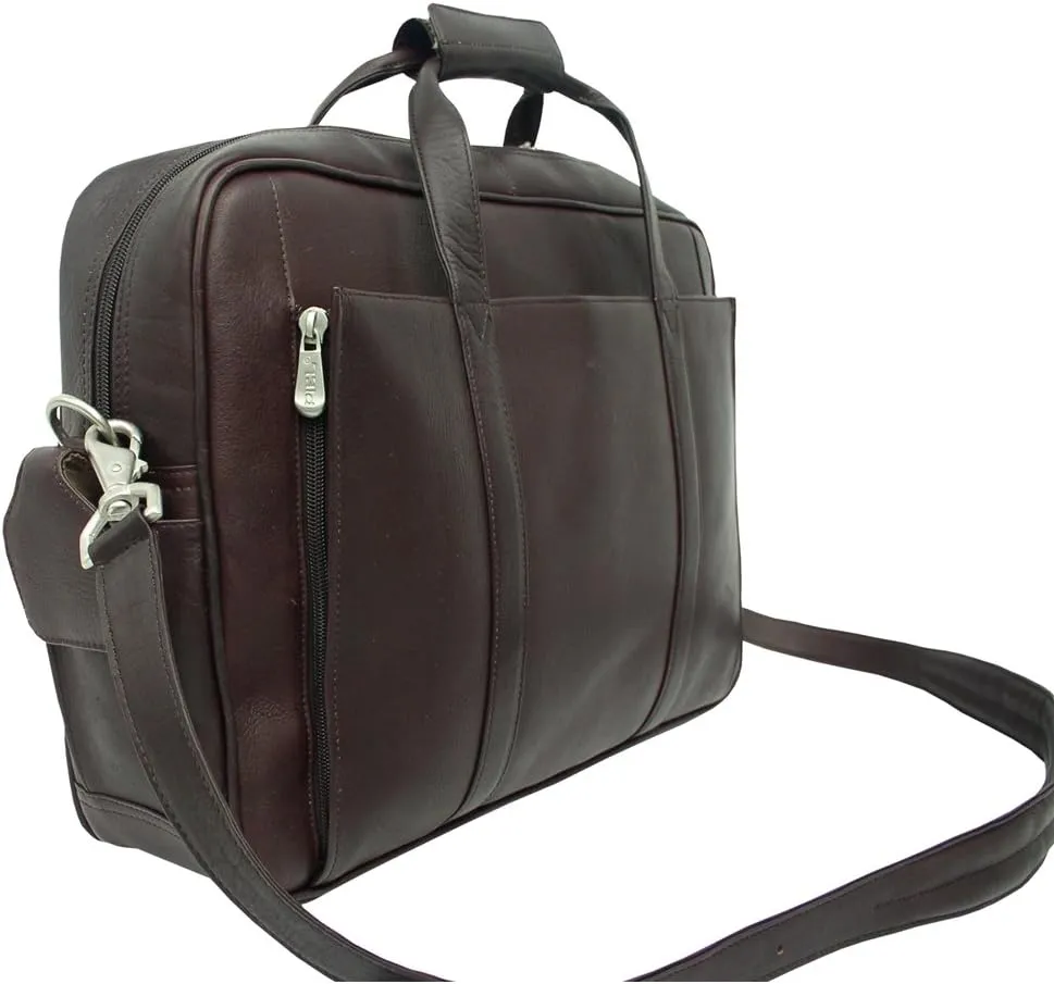 Computer Briefcase, Chocolate, One Size
