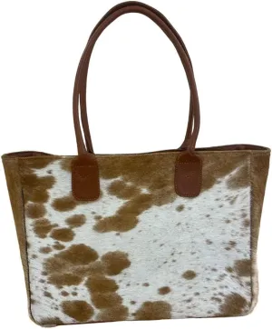 Cowhide Tote Bag – Stylish Shoulder Purse for Women | Durable, Chic & Versatile Everyday Bag for Work, Travel & Casual Use