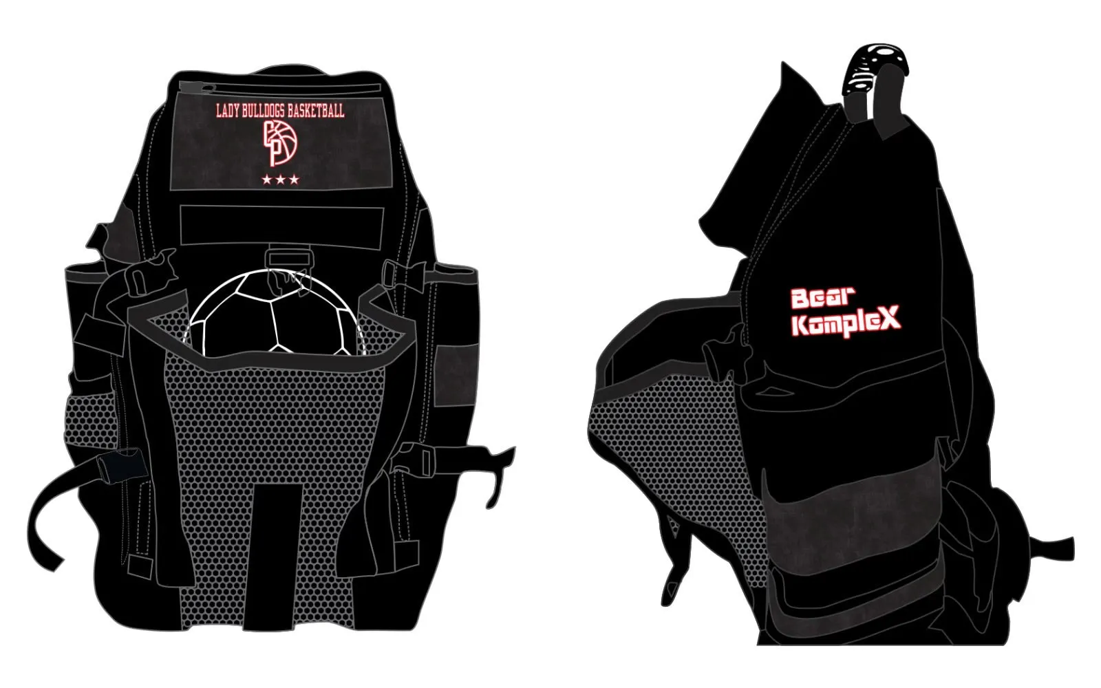CP Travel Basketball BackPacks