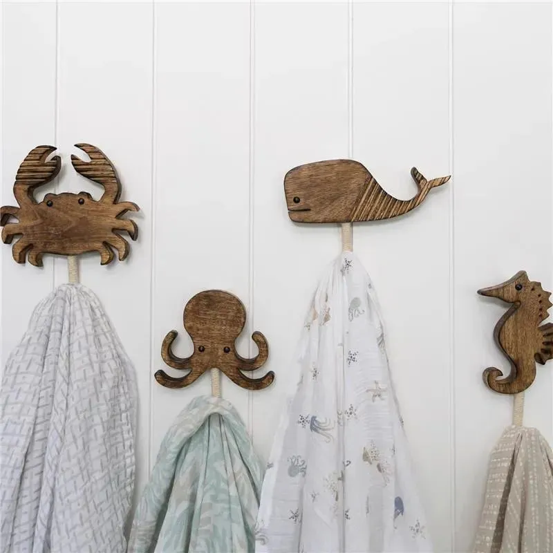 Crane Bedding - Cove 4-Pc. Sea Life Motifs Wall Décor