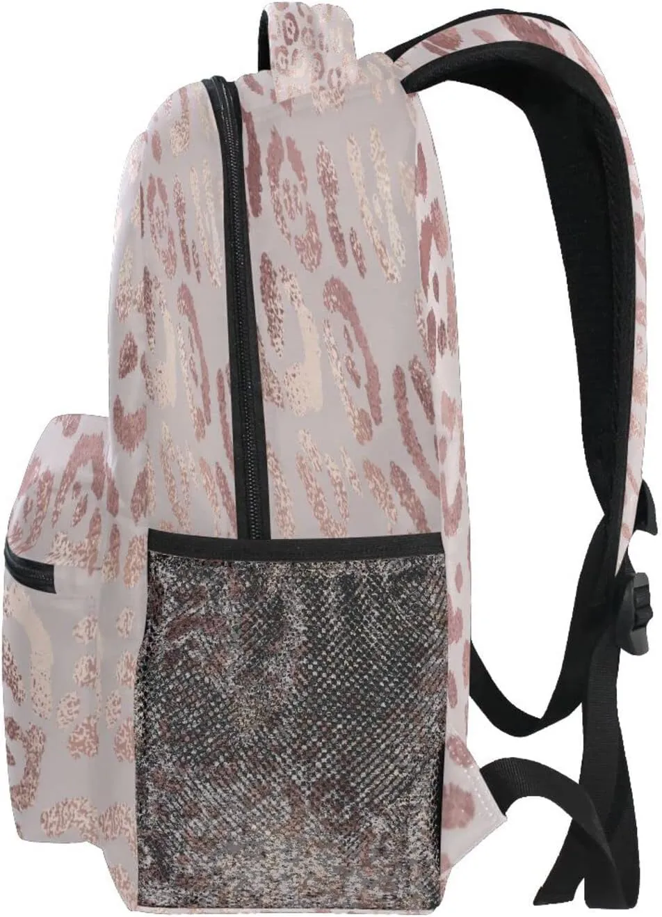 Custom Backpack Leopard Cheetah Backpacks for Girls Name School Bags Bookbags for Kids Travel Laptop Daypack Personalized Bag