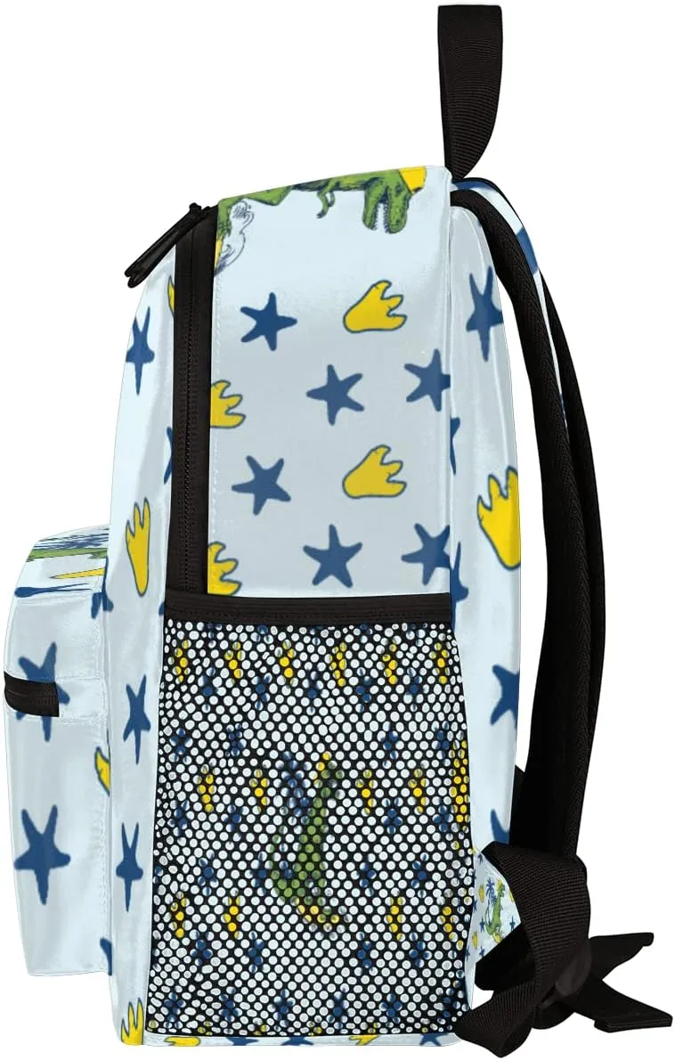 Custom Kids Name Toddler Backpack Dinosaur Personalized School Bookbag for Girls Boys - Dinosaur Paw