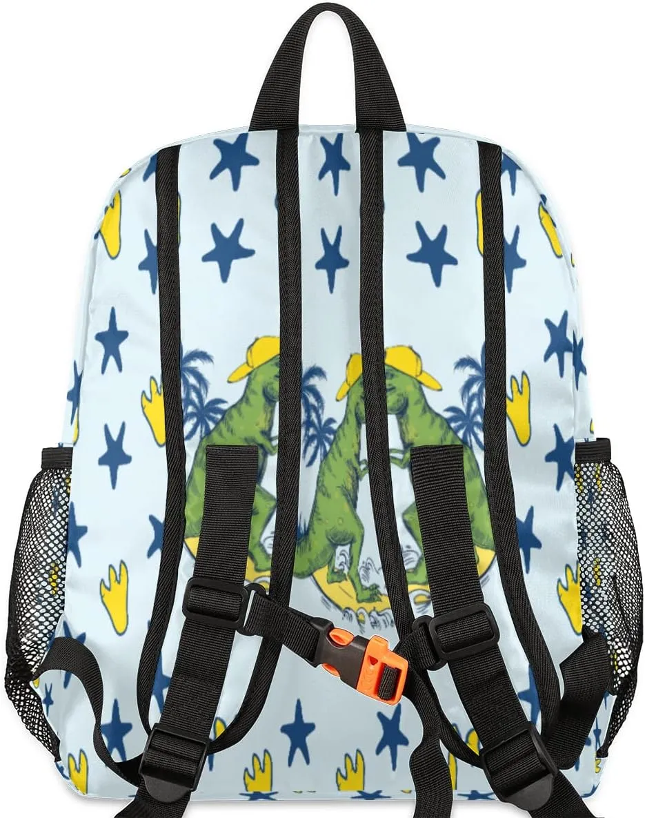 Custom Kids Name Toddler Backpack Dinosaur Personalized School Bookbag for Girls Boys - Dinosaur Paw