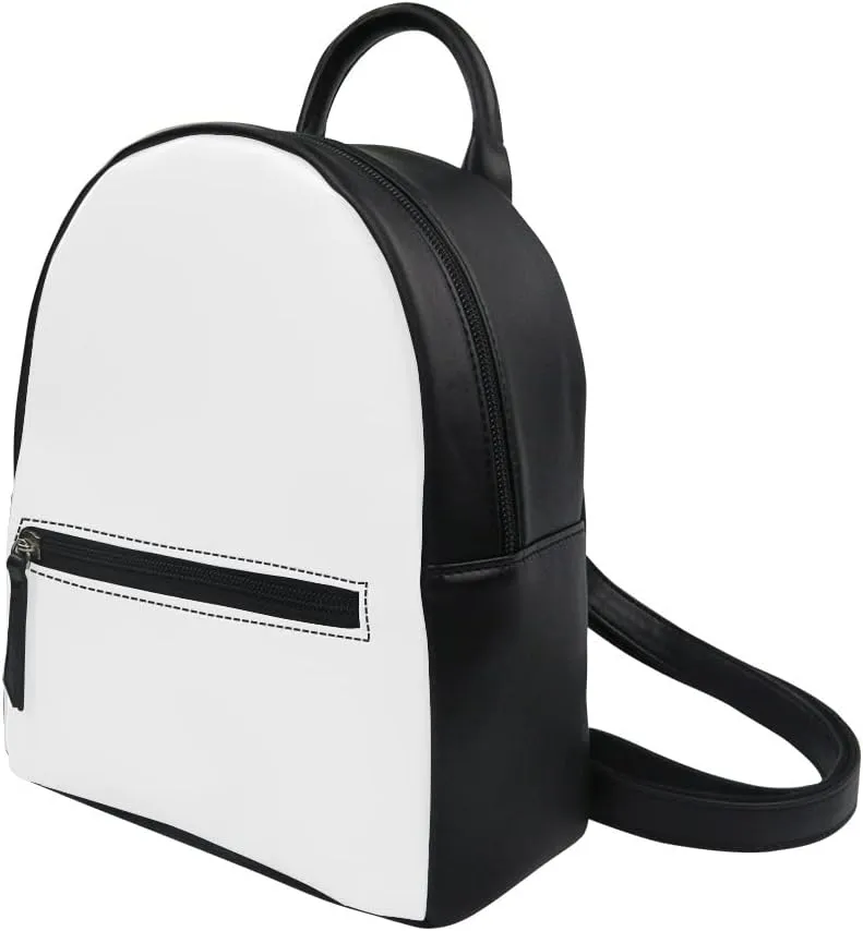 Custom Mini Girls Backpack PU Leather Travel Shoulder Bag Fashion Design Gifts for Women