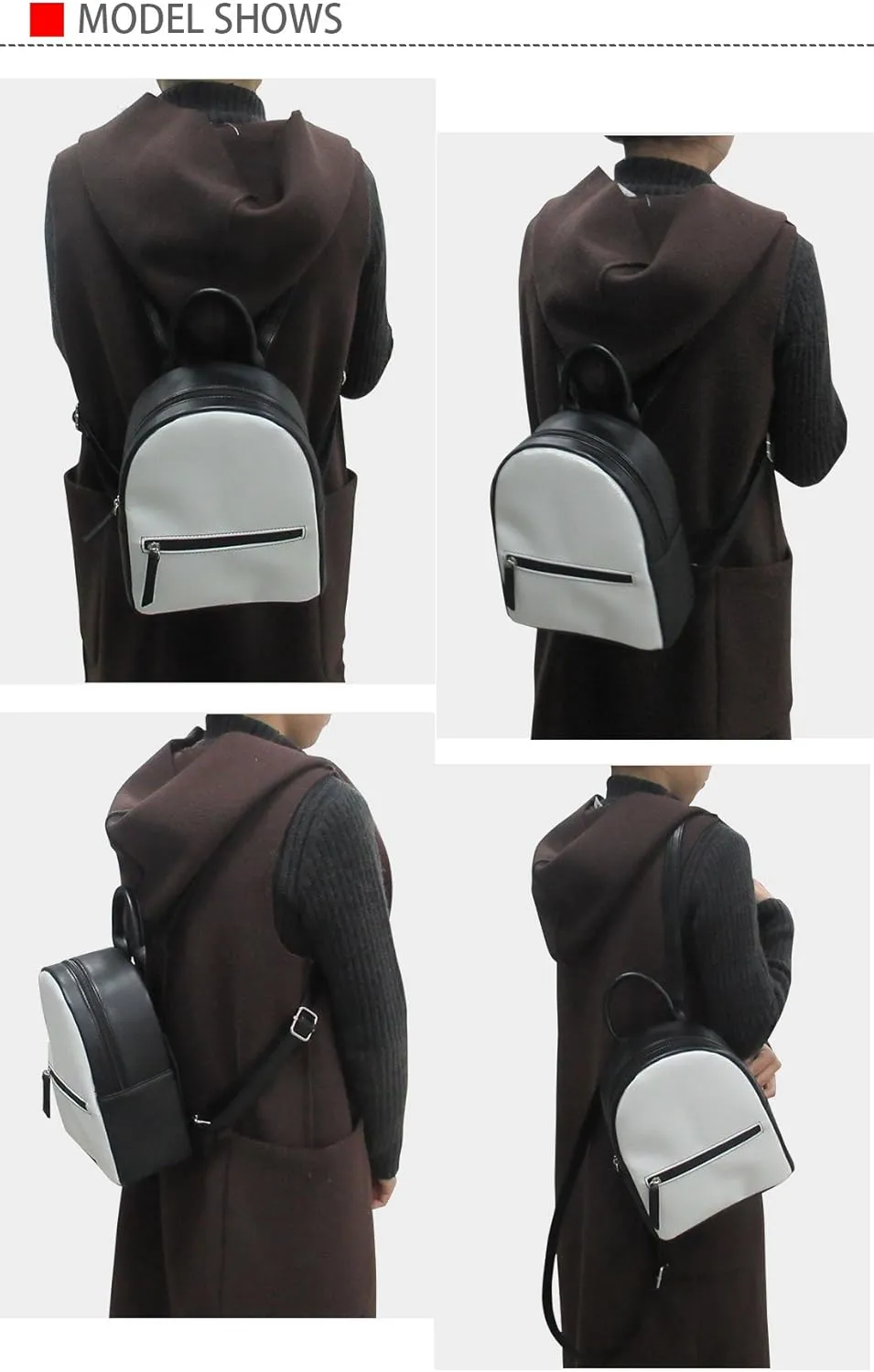Custom Mini Girls Backpack PU Leather Travel Shoulder Bag Fashion Design Gifts for Women