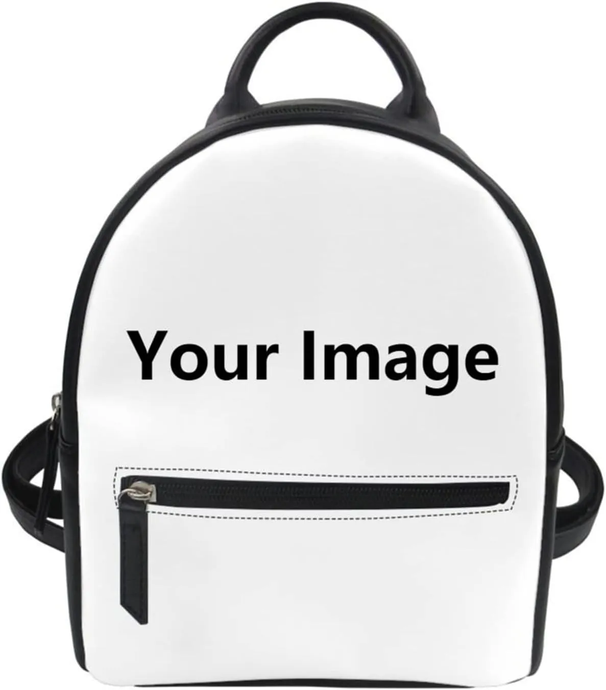 Custom Mini Girls Backpack PU Leather Travel Shoulder Bag Fashion Design Gifts for Women