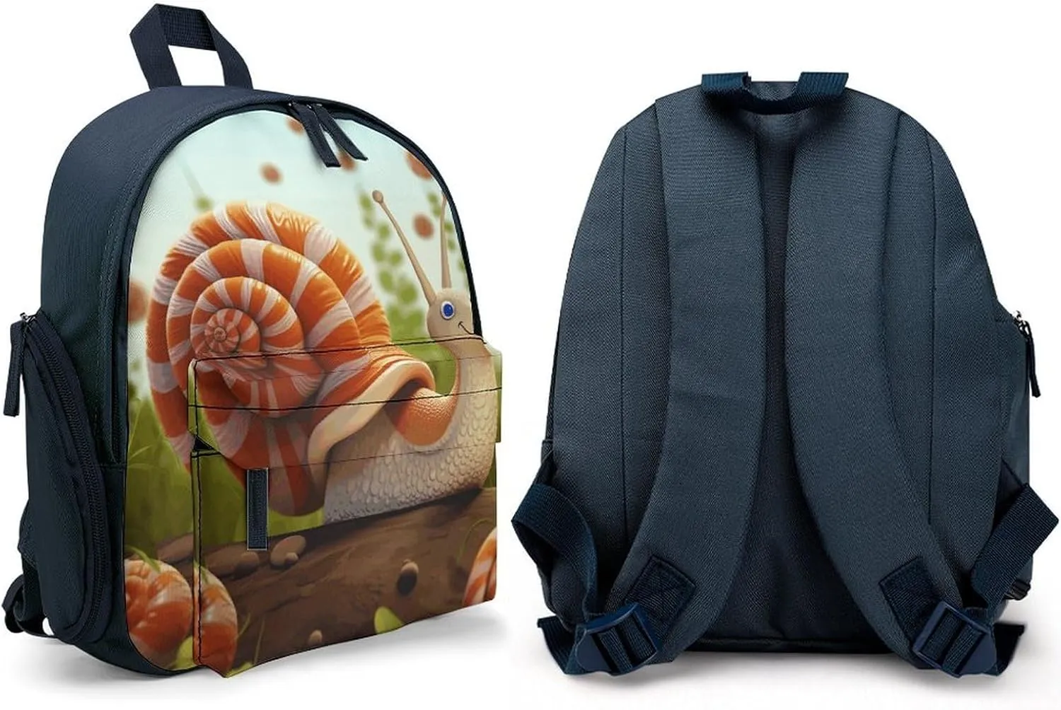 Cute Snail Travel Backpack Casual Bag Lightweight Hiking Backpacks for Business, Travelling, Hiking