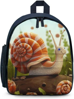 Cute Snail Travel Backpack Casual Bag Lightweight Hiking Backpacks for Business, Travelling, Hiking