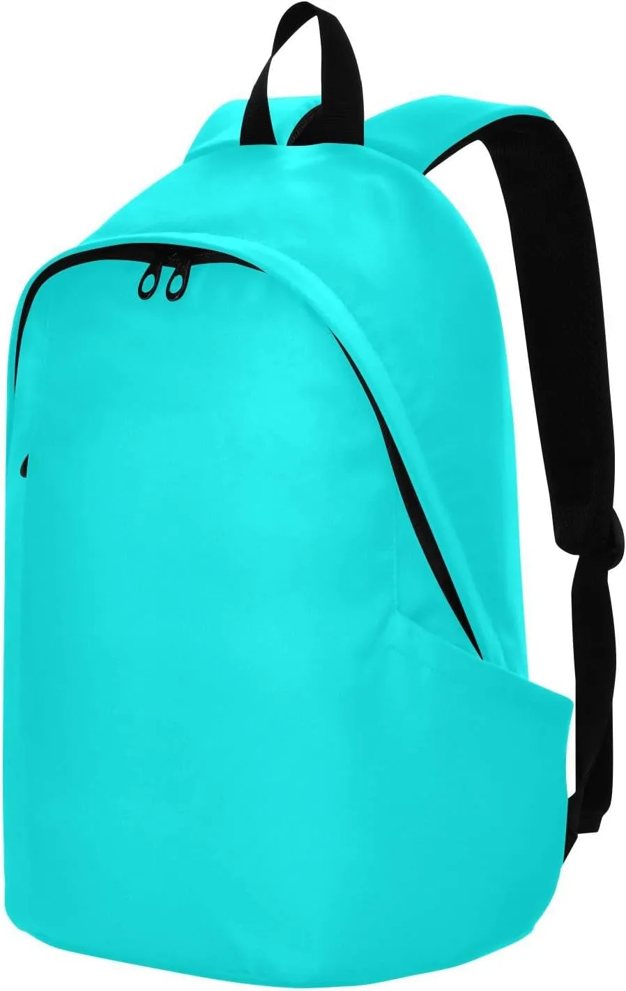 Cyan Laptop Backpack for Women Men 25L Casual Hiking Daypack Bag Travel Backpack for 15.6 inch Laptop Cyan