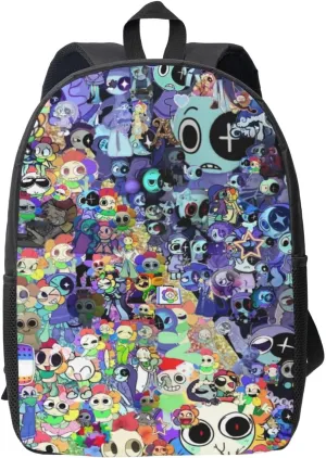 Dandys World Backpack Lightweight Laptop Backpack Cute Travel Backpacks For Unisex 17in