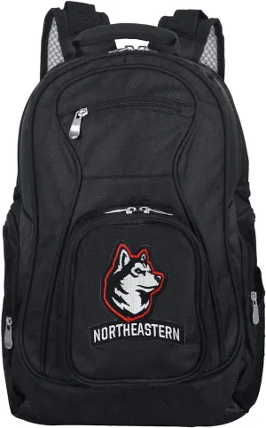 Denco Northeastern University Huskies Laptop Backpack- Fits Most 17 Inch Laptops and Tablets - Ideal for Work, Travel, School, College, and Commuting