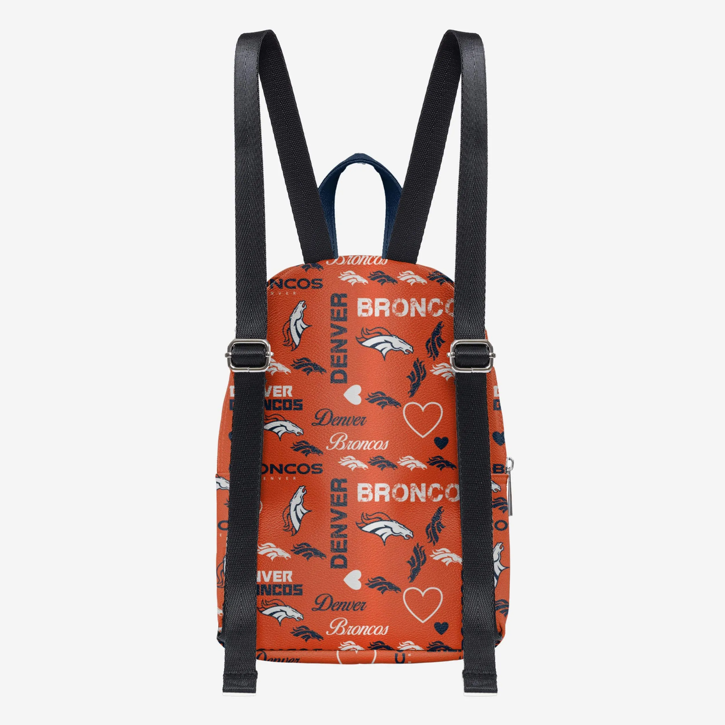 Denver Broncos Logo Love Mini Backpack