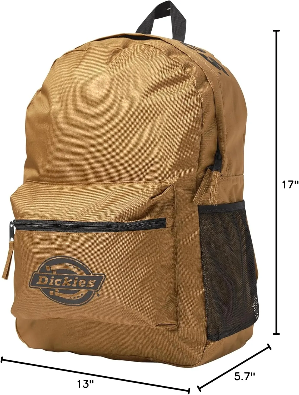 Dickies Logo Backpack, BROWN DUCK, AL