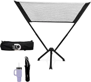 Dinkaroo™ Mini Portable Pickleball Net – Pop-Up Practice Net for Dinks, Volleys & Warm-Ups – Lightweight, Compact, and Travel-Ready (Patent Pending)