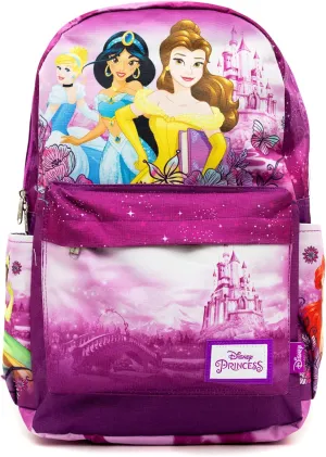 Disney Princesses 17" Full Size Nylon Backpack