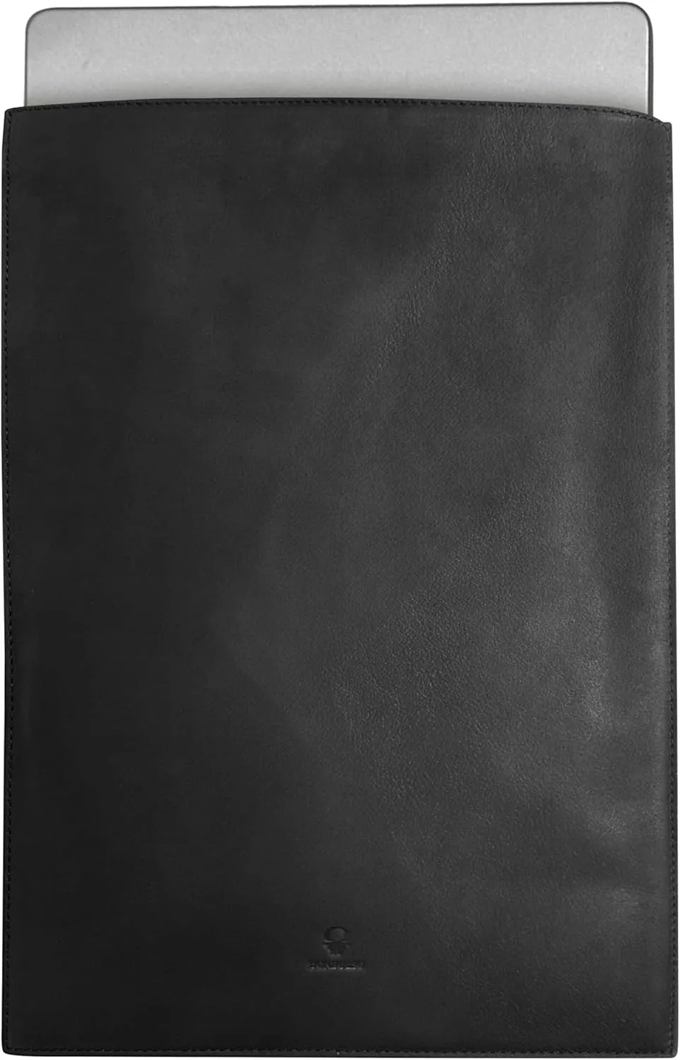 DONBOLSO | 16" Laptop Bag - Simple Laptop Sleeve - Genuine Top Grain Leather Sleeve - Tech-Friendly and Easy to Carry Laptop Compartment - Long Lasting and Durable (Vintage Black)
