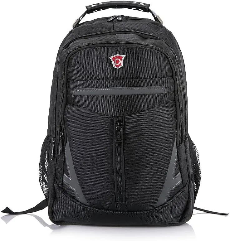 DUKAP EMINENT 15.6 Inch Executive Laptop Backpack with Durable and Lightweight Fabrics, Travel Bag with Anti Theft Pockets and Padded, Back