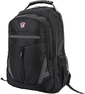 DUKAP EMINENT 15.6 Inch Executive Laptop Backpack with Durable and Lightweight Fabrics, Travel Bag with Anti Theft Pockets and Padded, Back