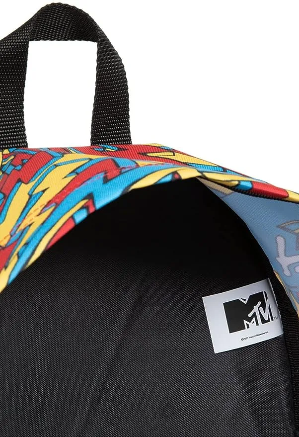 Eastpak Padded Pak'r MTV Backpack - Multicolor Orange